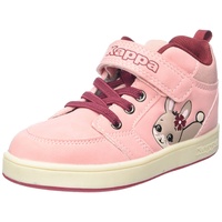 Kappa Unisex Kinder Rajo M Sneaker, Rosé Dk Red, 21 EU