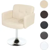Mendler Drehstuhl Orlando Kunstleder creme