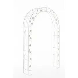 deluke Rosenbogen LÜBECK 146 x 35,5 x 247,5 cm Weiß