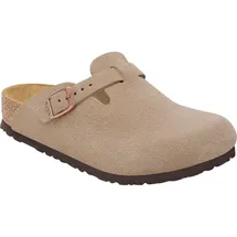Birkenstock Kinder Boston BS Suede Leather Sandale (Größe 32, beige)