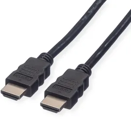 Value HDMI-Kabel 4K UHD Männlich 1 m Schwarz