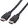 Value HDMI-Kabel 4K UHD Männlich 1 m Schwarz