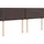 vidaXL Boxspringbett 180 x 200 cm Dunkelbraun