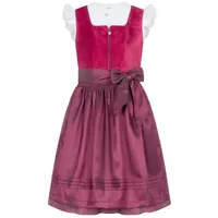 Nübler Dirndl Kinderdirndl Scilla in Almrosa von Nübler - Rocklänge knielang rosa 140