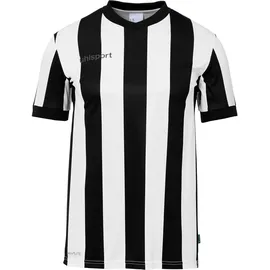 Uhlsport Retro Stripe Kurzarm Trikot Herren schwarz/weiß L