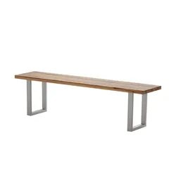 Woodford Massivholzbank  Pantheon , holzfarben , Maße (cm): B: 40 H: 45