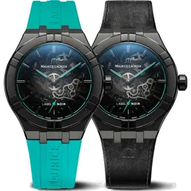 MAURICE LACROIX Aikon Automatic Skeleton Label Noir 45 mm AI6028-DLB0B-030-H