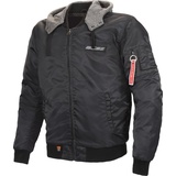 BÜSE Rexford Motorrad Textiljacke schwarz-grau, - 52