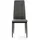 VS Venta-stock Chelsea Polsterstuhl Leder grau 4er Set