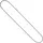 Jobo Schlangenkette 925 Silber 42 cm