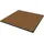 [neu.holz] Akustik-Wandpaneel Vang Teakoptik 4 St. 60 x 60 x 2 cm