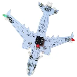 Elecrow Flugzeugbeleuchtungssystem mit Attiny85 Mikrocontroller, LED-Navigationslichter, 5V