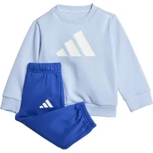 adidas Essentials Joggers Set Glow Blue / White 74