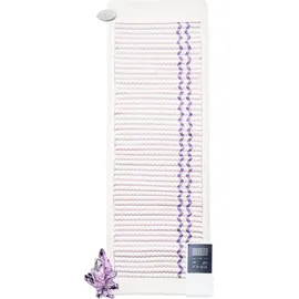 Vevor Ferninfrarot Wärmepad, Amethyst-Therapiematte 39–70 °C heiße Edelstein-Heizmatte zur Schmerzlinderung am ganzen Körper (183 x 61 cm)