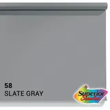 Superior Hintergrund 1.35x11m Slate Grey (NR 58) (Sperrgut)