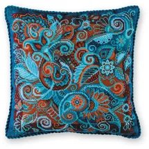 Riolis Kreuzstich Kissen Stickpackung Kissen/Panel mit persischen Mustern, Zählmuster, 40x40cm