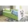 raumhirsch furniture Kinderbett Panda 80 x 180 cm Holzwerkstoff grün