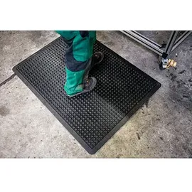 miltex Anti-Ermüdungsmatte Yoga Dome Basic Mittelstück schwarz 90,0 x 120,0 cm