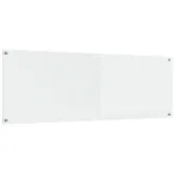 vidaXL Küchenrückwand Transparent 120x40x0,6 cm Hartglas