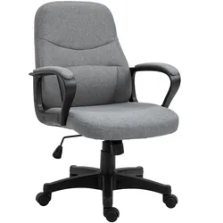 Vinsetto Massage-Bürostuhl Polyester, PP-Kunststoff, Nylon, Schaumstoff