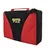 KARELLA Darttasche Master PAK, perfekte Aufbewahrung für bis 3 Set Darts und viel Zubehör, Dartcase, Tasche für Darts, Verschiedene Varianten (schwarz-rot)