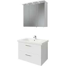 Saphir 82 cm weiß mit Radio