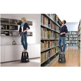 Wedo Rollhocker SuperStep grau Kunststoff