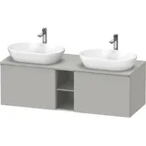 Duravit D-Neo Konsolenwaschtischunterbau wandhängend Betongrau Matt 1400x550x459 mm - DE4950B7007000 DE4950B70070000