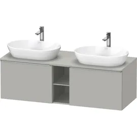 Duravit D-Neo Konsolenwaschtischunterbau wandhängend Betongrau Matt 1400x550x459 mm - DE4950B7007000 DE4950B70070000