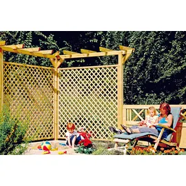 T&J Pergola komplett 9 x 9 x 450 cm