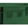 Buri 4x Fleischkiste E3 Metzgerkiste 60x40x30cm lebensmittelecht, robust, stapelbar - Eurokisten Stapelkiste aus Deutschland, dunkelgrün
