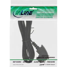 InLine TAE-F Kabel für DSL-Router TAE-F Stecker an RJ45 8/2 1m schwarz