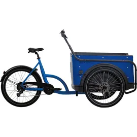 BBF BIke BBF eCargorider 3.1 Royal Lastenrad 26/24 Zoll Elektro Lastenfahrrad Cargo Bike Damen Herren Cargo Cycle bis 132 kg Zuladung schwarz - Schwarz