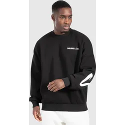 Herren Sweatshirt Liquid Brail Schwarz SCHWARZ XL/2XL