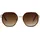 Marc O'Polo Sonnenbrille MARC O'POLO "Modell 508003", Damen, gold, weinrot, leicht glänzend, metallic, Sonnenbrillen Sonnenbrille, Form Hexagon, Logoschriftzug auf Bügel, Kombifassung