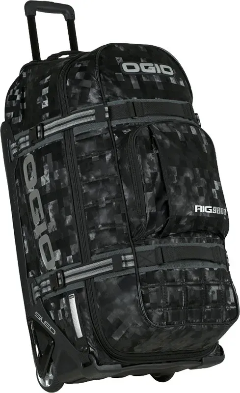 Ogio RIG 9800 Cloud Racer, chariot à engrenages - Noir/Gris Foncé - 123 l