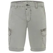 Timezone Chinoshorts "Stanley" in Grau - W38