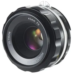 Voigtländer Ultron 40/2,0 Schwarz Asph SLII-S AIS (Nikon)
