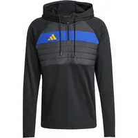 Adidas Tiro 25 Essentials Hoodie Black/Semi Lucid Blue/Crew Yellow