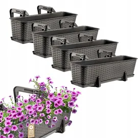 Kadax 60 x 17 cm Braun