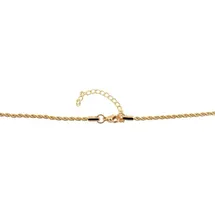 Adelia's Kordelkette Unisex Edelstahl Gold 55 cm