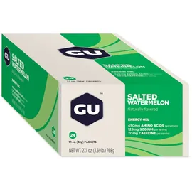GU Energy Energy Gel Gesalzene Wassermelone 24 x 32 g