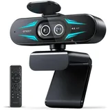 eMeet C60E 4K Dual Webcam Schwarz