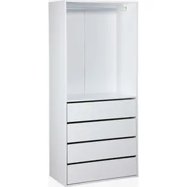 sweeek Modulares Kleiderschrank-Set 0 x 0 x 0 cm Weiß