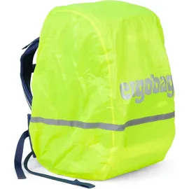 ergobag Regenschutz für Schulranzen und Rucksack, wasserdicht, mit Reflektoren und Gummizug