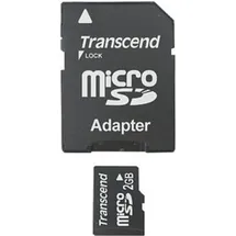 Transcend microSD 2GB + SD-Adapter
