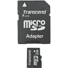 Transcend microSD 2GB + SD-Adapter