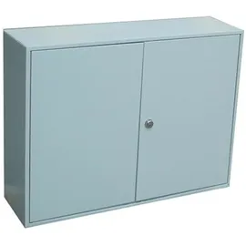 E/D/E Schlüsselschrank 600 H. 2-türig 55 x 73 x 20,5 cm Grau