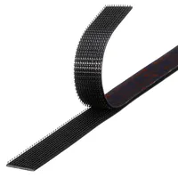 3M Dual Lock flexibler Druckverschluss SJ3552CF, Schwarz, 25 mm x 45.7 m, 5.7 mm, 26 Köpfe/cm2,