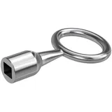 BASI 301V-10 Dornschlüssel Silber